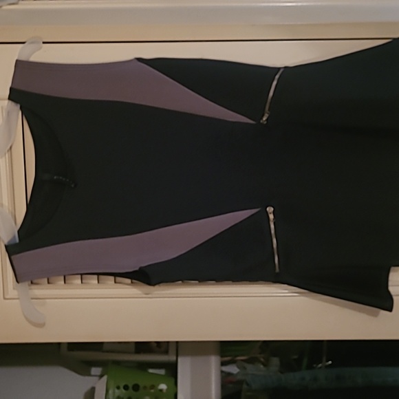 b.jewel Tops - B. Jewel top black and brown tank top dressy. Very good condition.